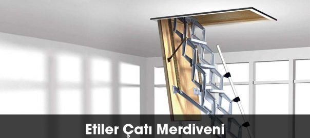 Etiler çatı merdiveni